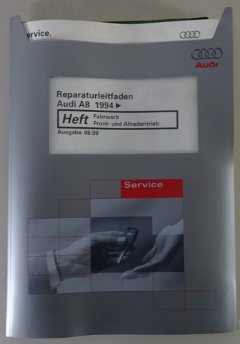 Werkstatthandbuch audi d2 - a8,